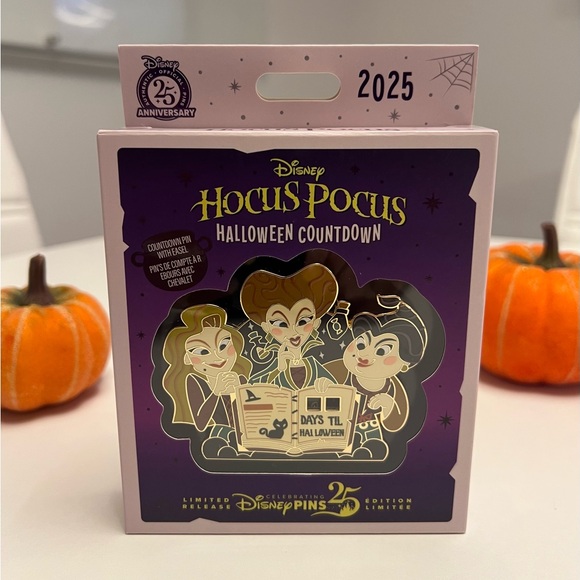 Disney Hocus Pocus Halloween Countdown Jumbo Trading Pin Limited Edition New2025 - Picture 11 of 11